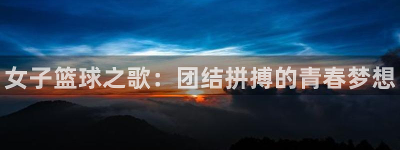 vsport体育平台app：女子篮球之歌：团结拼搏的青春梦想